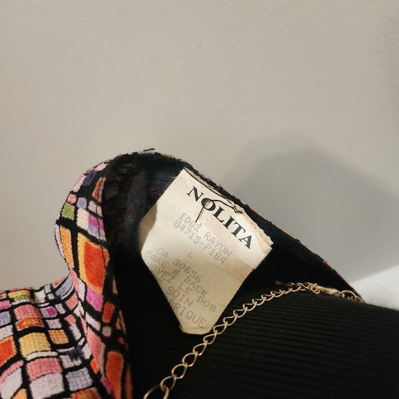 Vintage NOLITA Mosaic Dress - Picture 5 of 5